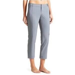 Athleta Pants Womens 4 Gray Palisade Cropped Hiking Athletic Outdoor Active